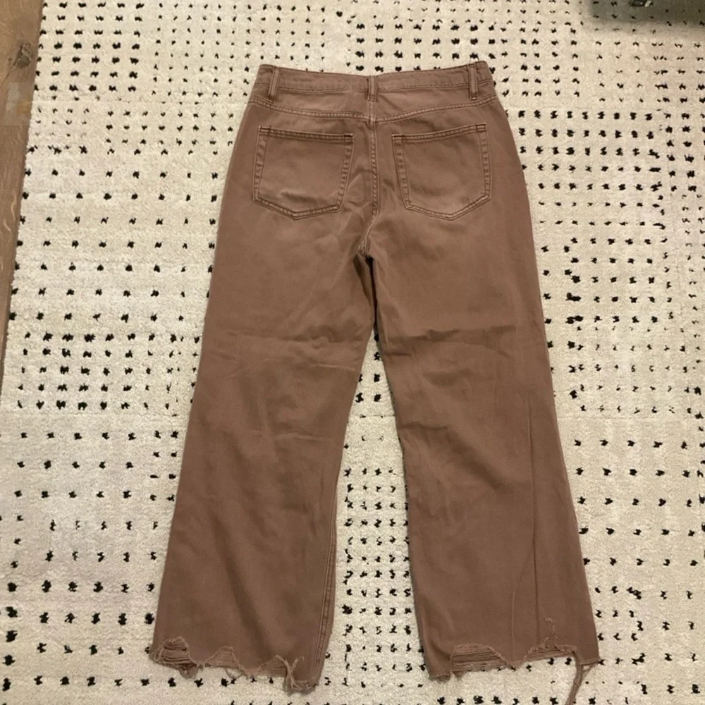 Vervet Los Angeles Aztec Super High Rise 90’s Vintage Crop Flare jeans, 27 - Picture 6 of 10